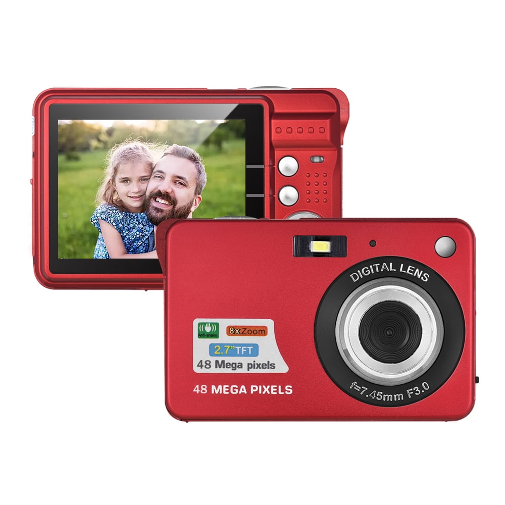 CAMERA　MART Digital Camera,Portable 1080p Camera Smile Capture Built-in