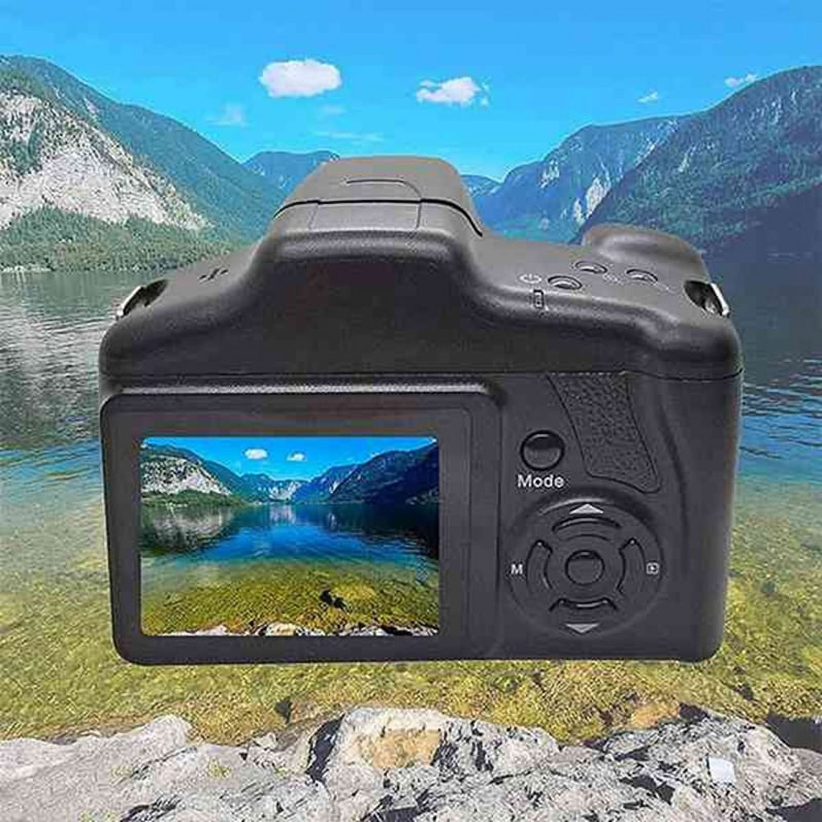 Digital Camera Vlog Camera Photography 16X Digital Zoom 1080P HD SLR Camera Anti-Shake Photo Cameras for Live Stream