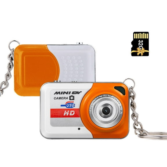 Digital Camera,X6 Portable Camera Dv With Portable Denifition Camera Dv With 32 Keychain Denifition Kids Eryue Quick Clamp Adapter Camera Keychain Denifition Clamp Adapter Mewmewcat Dsfen