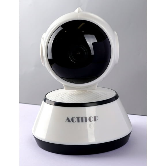 ACTITOP Video Baby Monitors 360-Degree Smart 1080P Indoor Camera with Night Vision for Home Security