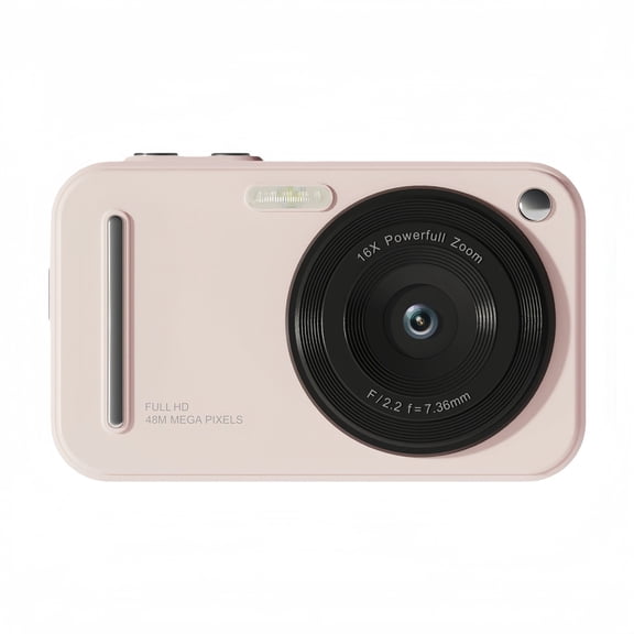 Digital Camera with 48MP Resolution for Photography and Video Featuring 16x Optical -Shake Compact Design Ideal for Beginners Teens and Kids