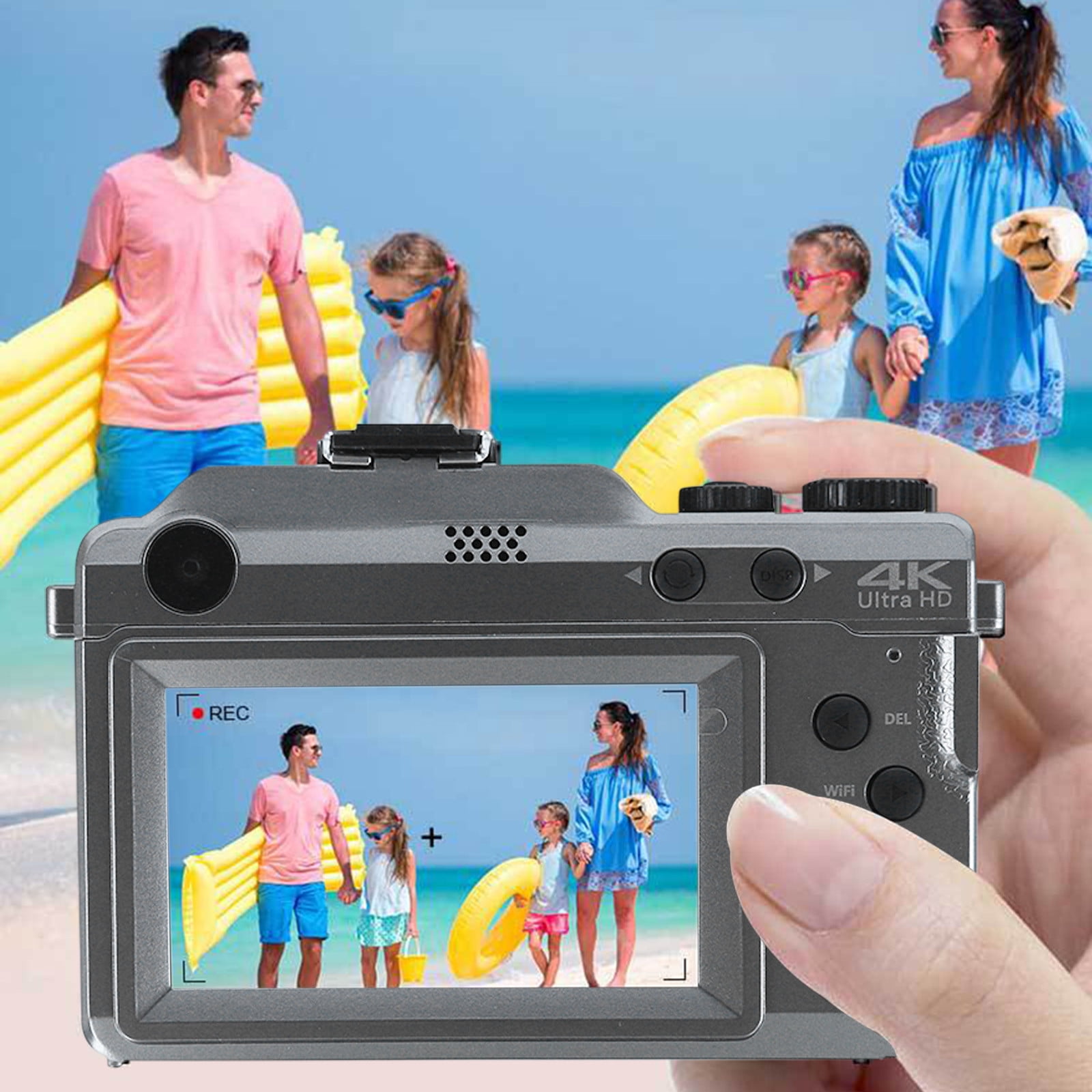 Digital Cameras on Clearance amlbb Digital Camera 4K Auto Focus 48MP