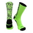 thumbnail image 1 of Digital Camo Crew Socks (Neon Green/Black, Small), 1 of 2