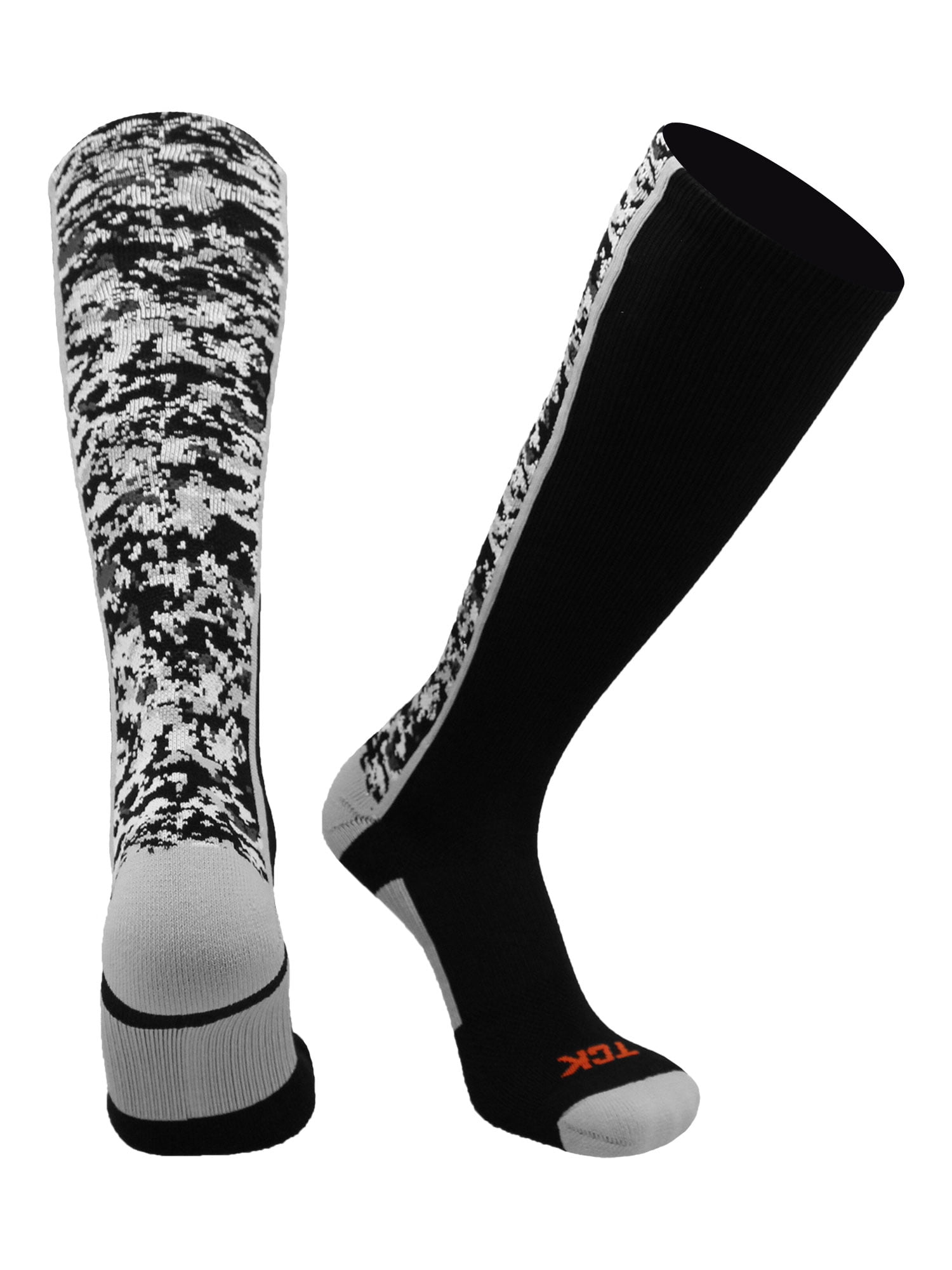 Digital Camo OTC Socks (Black, XLarge)