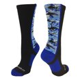 thumbnail image 1 of Digital Camo Shark Socks Crew  (Black/Blue/White, Medium), 1 of 2
