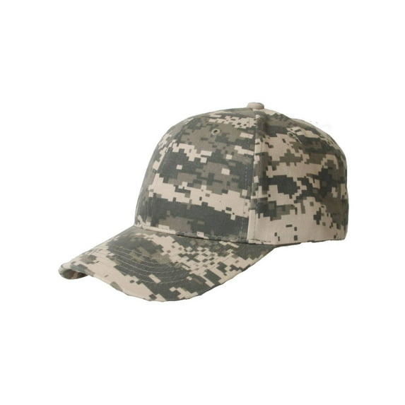 Digital Camo Washed Polo Cap (Universal Camo)