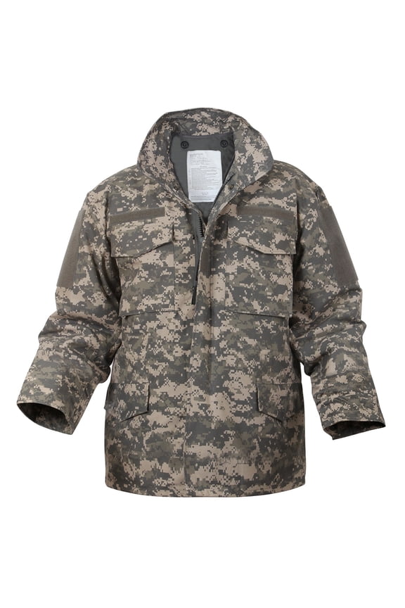 Digital Camouflage Ultra Force Army M-65 Field Jacket to Match the ACU - 3XL
