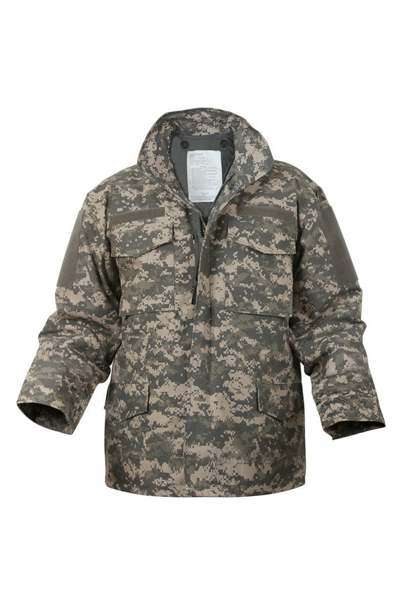 Digital Camouflage Ultra Force Army M-65 Field Jacket to Match the ACU - X-Large