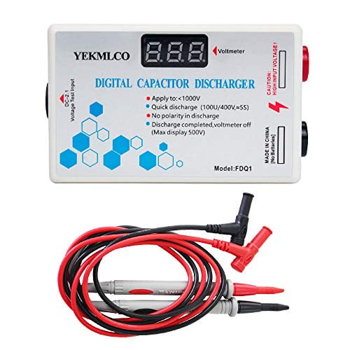 YEKMLCO Digital Capacitor Discharger Quick Discharge Voltage Tester Protection Electrician Voltage Discharging Tool For Electronic - View #3