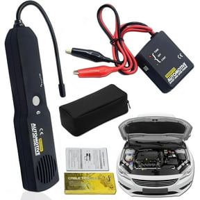 Digital Car Circuit Scanner Diagnostic Tool, Automotive Short and Open Finder, Broken Wire Detector Tool for Car, Boat, Trailer, Motorcycle