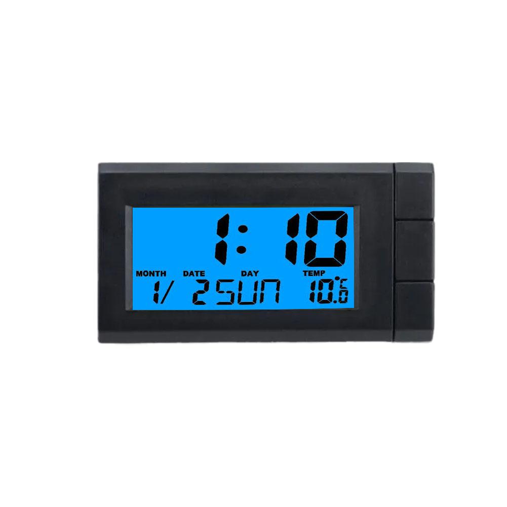 Digital Car Electronic Clock with Thermometer Function, ABS Material ...