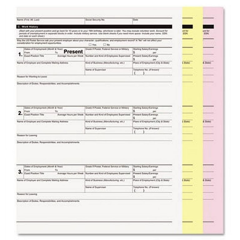 Digital Carbonless Paper, 3-Part, 8.5 x 11, White/Canary/Pink, 1,670/Carton Digital Carbonless Paper, 3-Part, 8.5 x 11, White/Canary/Pink, 1,670/Carton