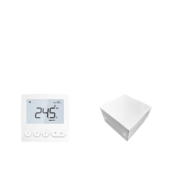 Digital Central Air Conditioning Fan Coil Unit Thermostat Weekly Programmable Temperature Controller