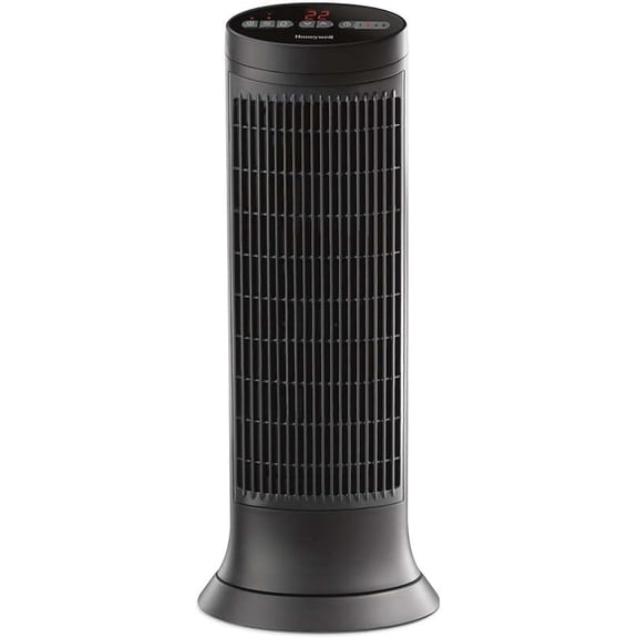 Digital Ceramic Heater, Black
