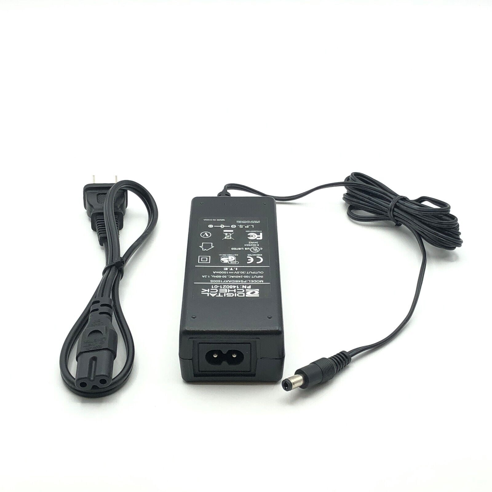 Alimentatore Originale Digital Check 30V 1.5A Per Scanner (Modello PS48IDAAY1600S / 148021-01)