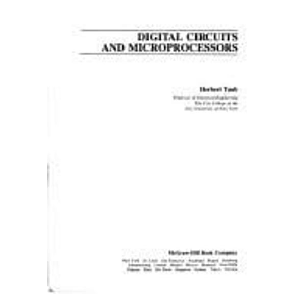 Pre-Owned Digital Circuits and Microprocessors (Hardcover) 0070629455 9780070629455