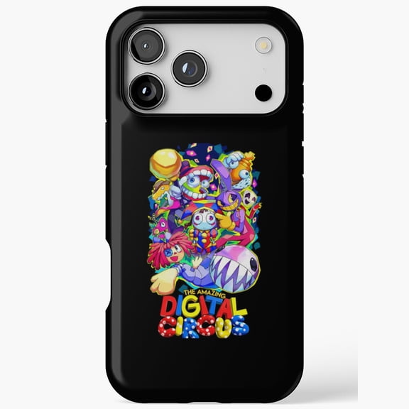 Digital Circus Abstract Chess King Jester Compatible Phone Case for iPhone 11 12 13 14 15 16 17 Pro Max