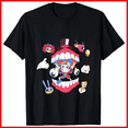 thumbnail image 1 of Digital Circus Edition Eight Retro Cartoon Style Graphic Unisex T-Shirt V19147, up to size 5XL, 1 of 2