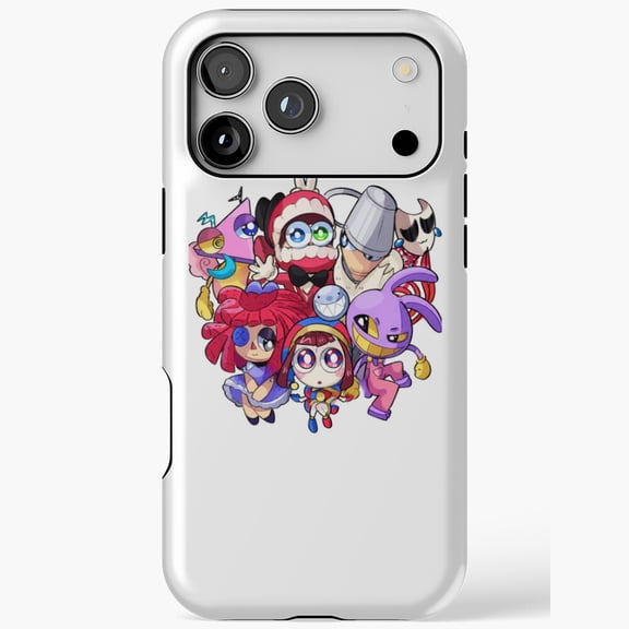 Digital Circus Teeth Caine Ringmaster Theme Compatible Phone Case for iPhone 11 12 13 14 15 16 17 Pro Max