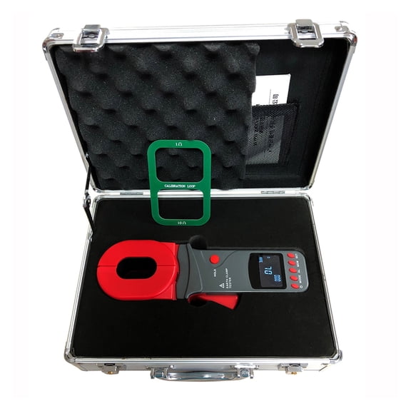 Digital Clamp Grounding Resistance Tester Earth Insulation Tester 1200Ohm 20A ,Easy to Use