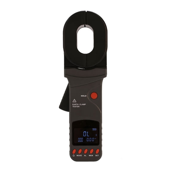Digital Clamp Grounding Resistance Tester Earth Insulation Tester 1200Ohm 20A ,Easy to Use
