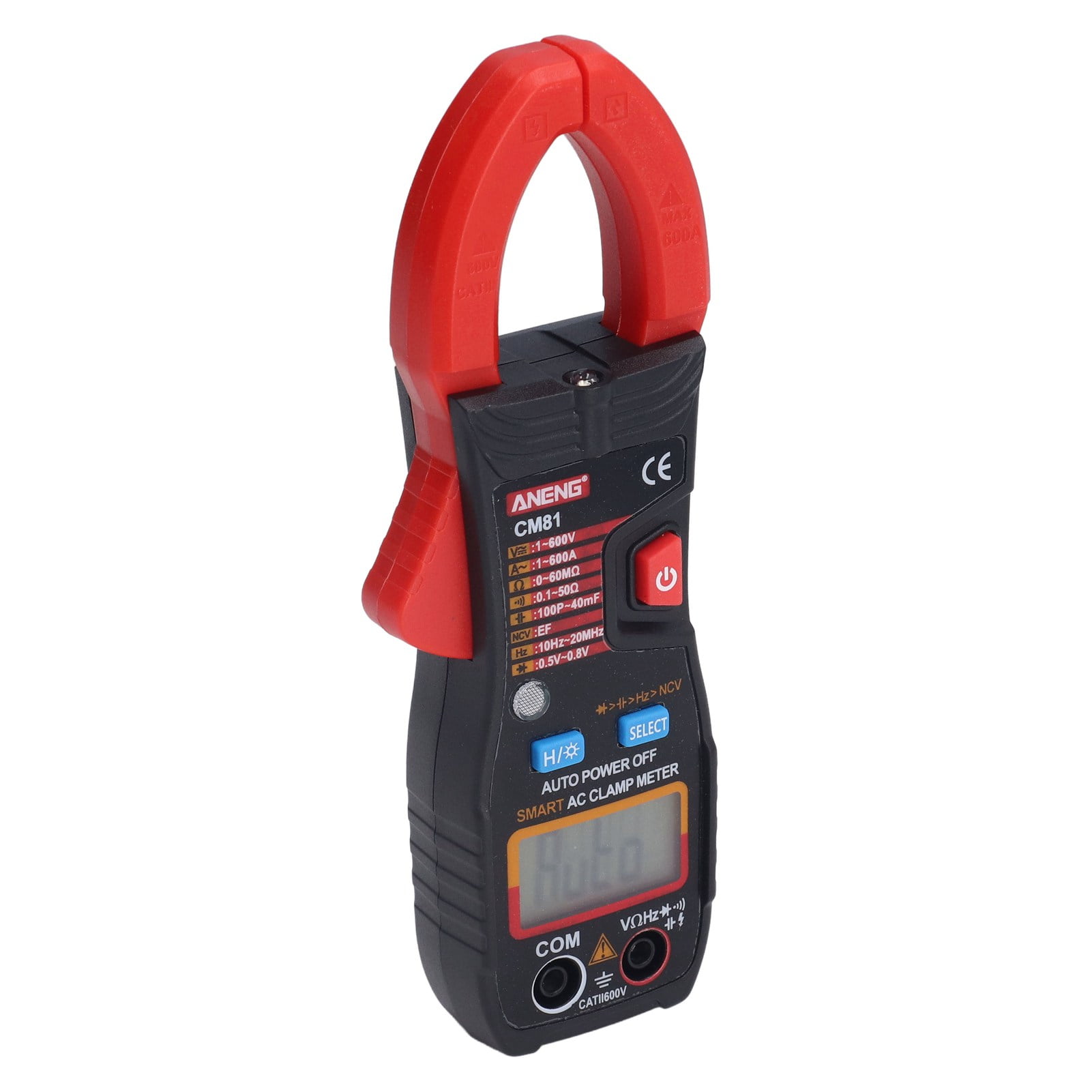 Digital Clamp Meter Accurate Contactless Backlight Handheld AC DC