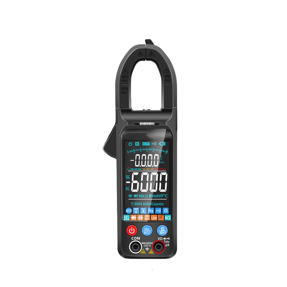 Digital Clamp Meter Current Voltage Color Screen True RMS Automatic Measurement Multimeter ,High&Low Sensitivity