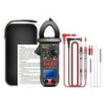 thumbnail image 1 of Digital Clamp Meter Electrical Multimeter Bklight Screen Meansures Ncv  DC Current Electrician Tools Smart Tester for Cars Fuses Blk, 1 of 8