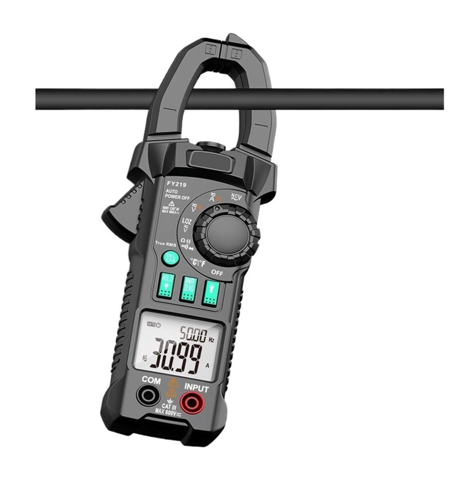 Digital Clamp Meter Multimeter Auto-Ranging Amp Tester, Amperimetric Clamp, Inrush Current, LOWz , NCV Detection ,Easy to Use