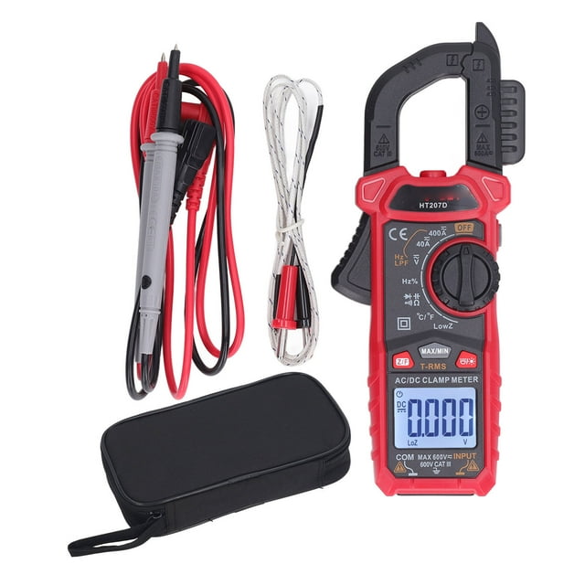 Digital Clamp Meter Multimeter Voltmeter Tester Amp Volt Meter Measure