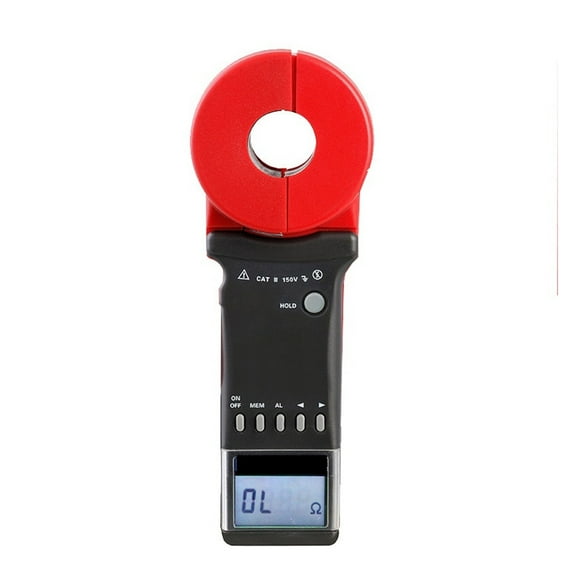Digital Clamp On Ground Earth Resistance Tester Meter ,Efficient Features