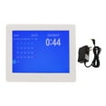 Digital Clock Calendar 8in Electronic WIFI with Date Day Reminder