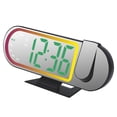 thumbnail image 1 of Digital Clock Colorful Soft Lighting Warning Approaches Clear Time Projection ABS Substance Easy Arrange, 1 of 9