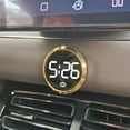 thumbnail image 1 of Digital Clock For Car - Stick On LED Display Watch For Vehicles Including Boat Bike Truck With Easy Installation, 1 of 5