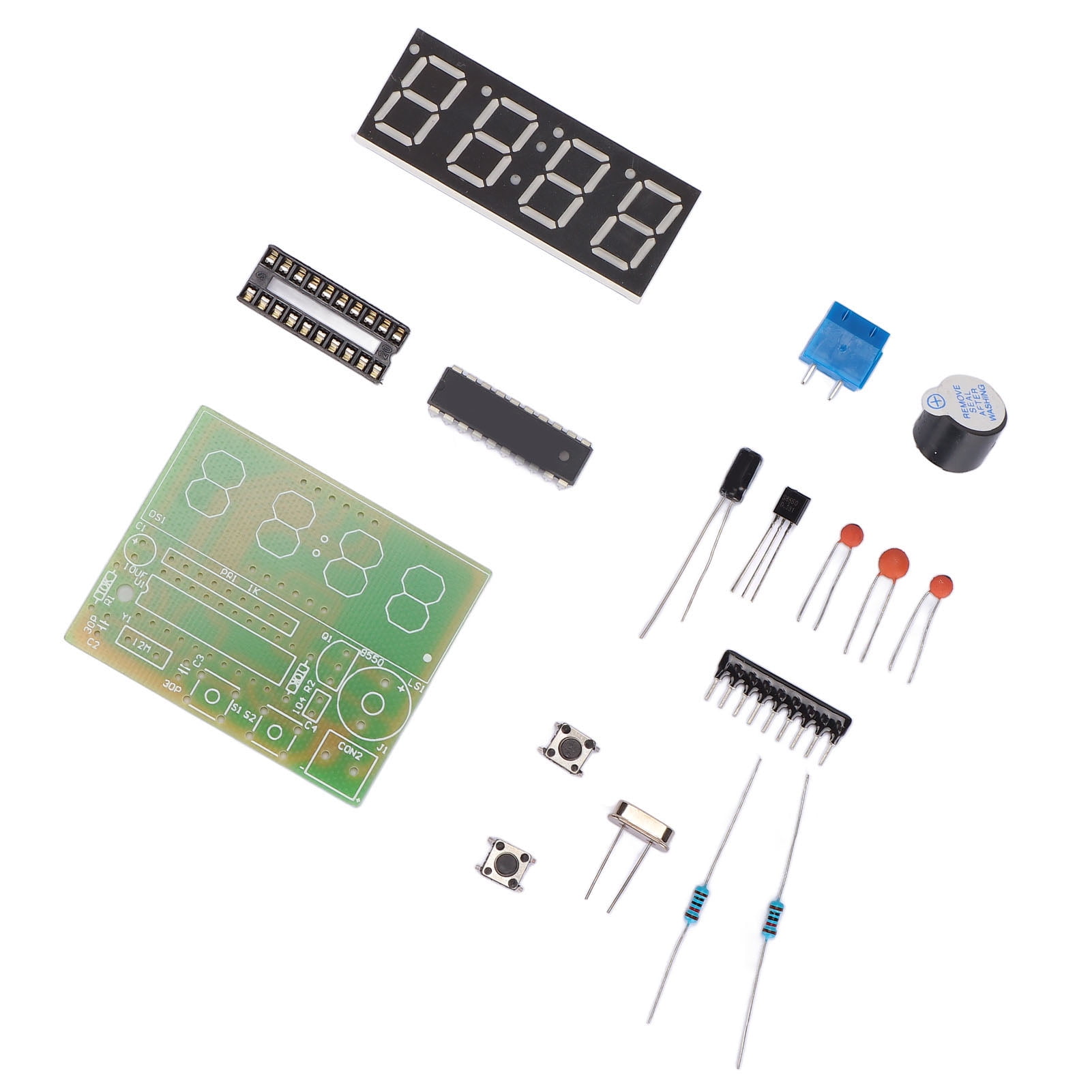 Digital Clock Kits, Digital Clock Kits 4 Digit Electronic Soldering