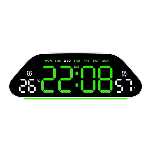 Digital Clock LED Digital Alarm Clock with Day of Week Date Desk Clock Gift
