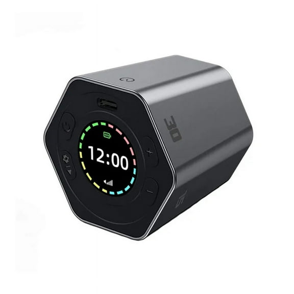 Digital Clock Magnetic Kitchen Hexagon Flip for Studying Cooking Exercising Easy to Use Magnetic