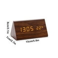 thumbnail image 1 of Digital Clock with Date and Day of Week Led Display Modern Desk or Wall Mount Alarm Clock with Temperature Display, 1 of 5