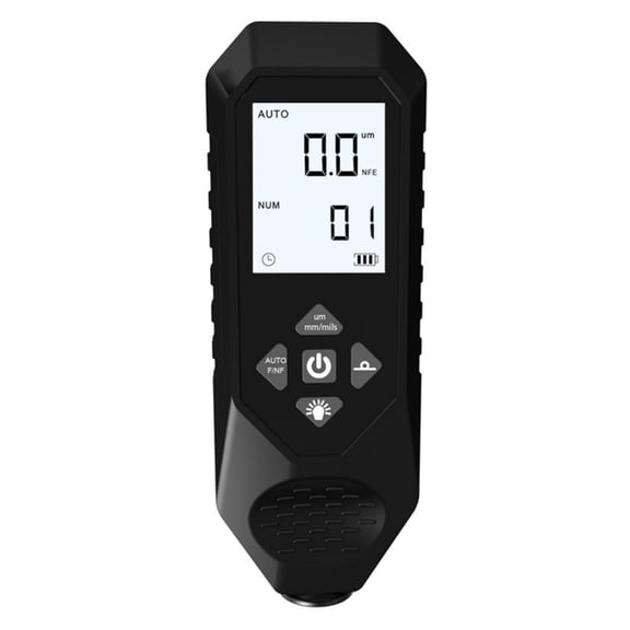 Digital Coating Thickness Gauge Large Display Paint Coating Meter with Backlit Unit Conversion Function Car Paint Gauge