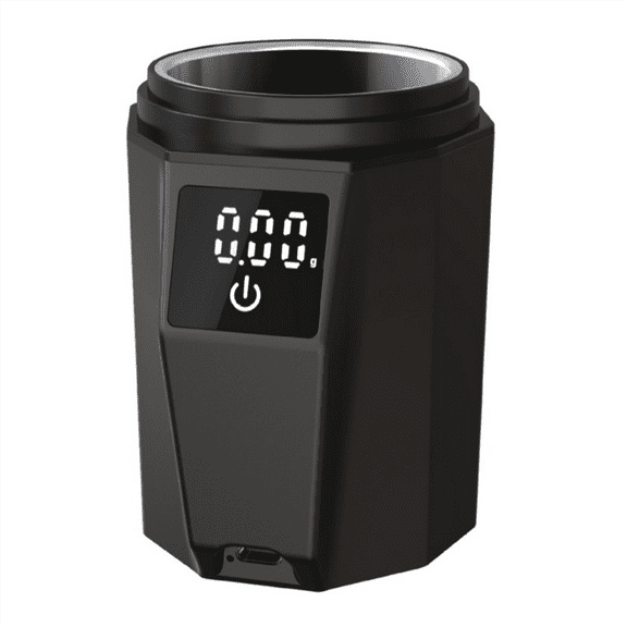 Digital Coffee Dosing Cup&58mm Portafilter 0.1g Precision Espresso Weighing Scale for Drip Coffee Measuring,1 x Coffee Weighing Scale