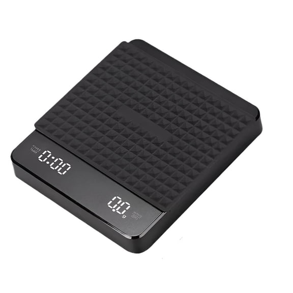 Digital Coffee Scale with Timer LED Screen Espresso USB 3kg Max.Weighing 0.1g High Precision Measures in Oz/ml/g Kitchen Scale