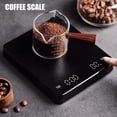 thumbnail image 1 of Digital Coffee Scale with Timer LED Screen Espresso USB 3kg Max.Weighing 0.1g High Precision Measures in Oz/ml/g Kitchen Scale, 1 of 6