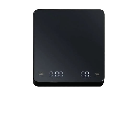 Digital Coffee Scale with Timer Smart Espresso Food Kitchen Weight Meter 3KG