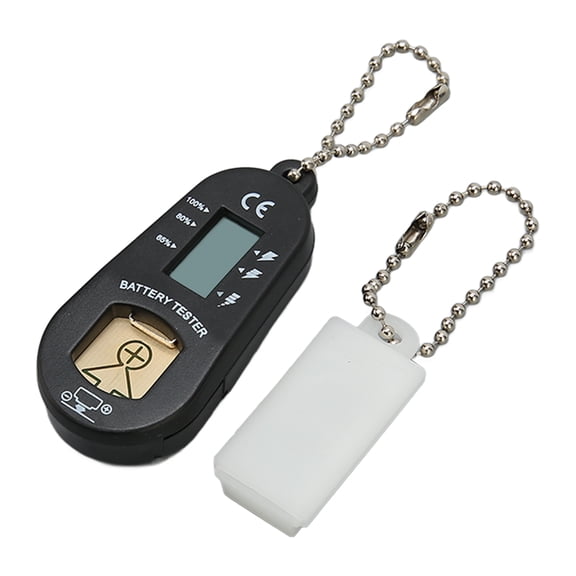 Digital Coin Button Cell Battery Checker and Tester for Zinc Air Hearing Aid Batteries / 3.5 inches - 9 cm Compact Tester Tool