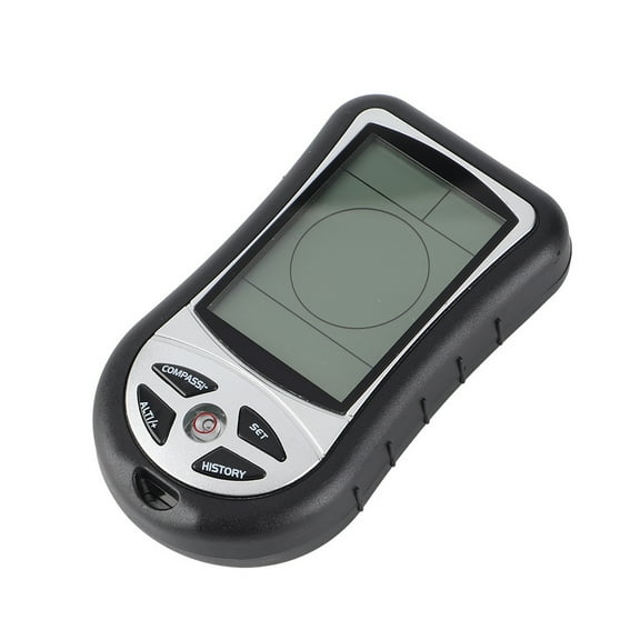 Digital Compass ABS Plastic Navigation Multifunctional Barometric Sensor for Cycling Mountaineering Outdoor Sports