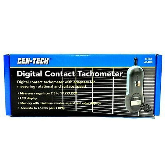 Digital Contact RPM Speed Tachometer Meter