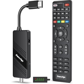 Digital Converter Box for TV, 2026 1080P ATSC Tuner Box with TV Tuner, Programs Recording & Playback, USB Media Player, HDMI/AV Output, 3RCA Cables, 2-in-1 Remote, Digital Channel Free