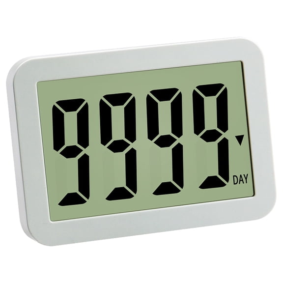 Digital Countdown Days Timer Clock- 9999 Days CountDown Days Timer with Stand Strong Back for Retirement