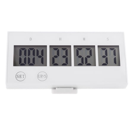 Digital Countdown Days Timer Upgraded Big 999 Days Count Down Clock for Vacation