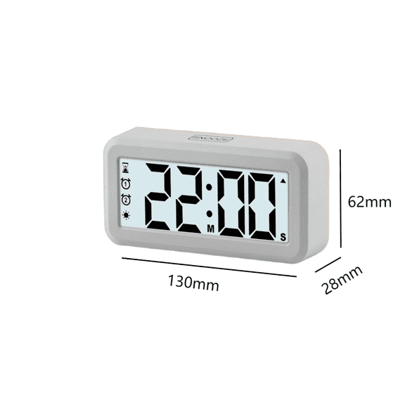 Digital Countdown Timer Alarm Clock with Snooze Magnetic Back and Backlight